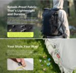 PGYTECH OnePro Ultralight Backpack 20L (Space Black) - Imagen 6