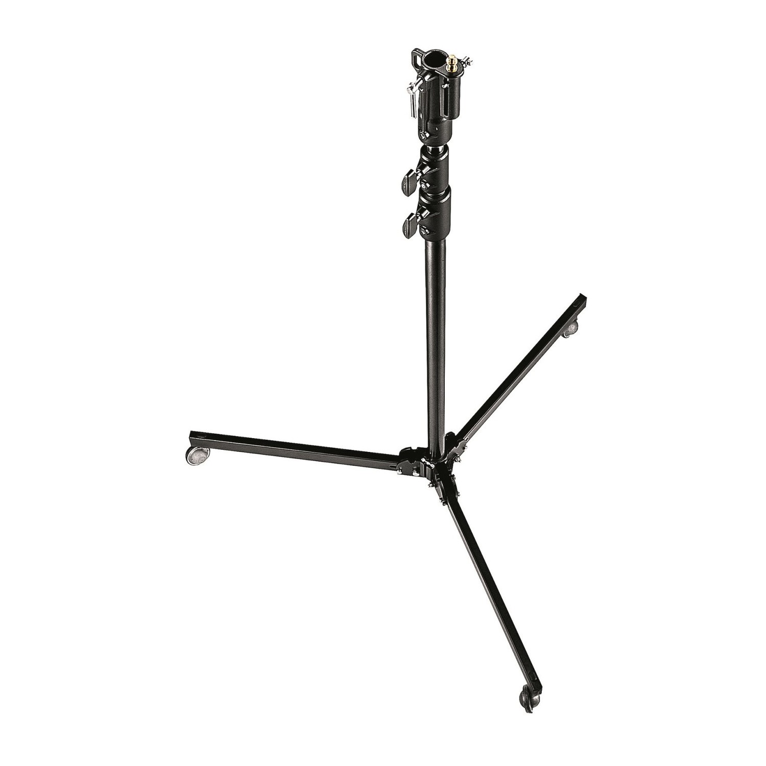 298B-1.jpg Manfrotto Black Aluminium 3-Section Studio Stand - Imagen 1