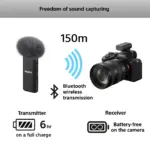 Sony Wireless microphone with 2 x Transmitter - Imagen 8