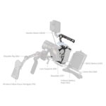 SmallRig Cage Kit for Blackmagic Design Cinema 6K (Basic Edition) 4574B - Imagen 8