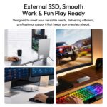 Ulanzi DT580 80Gbps M.2 NVMe SSD Enclosure - Imagen 5