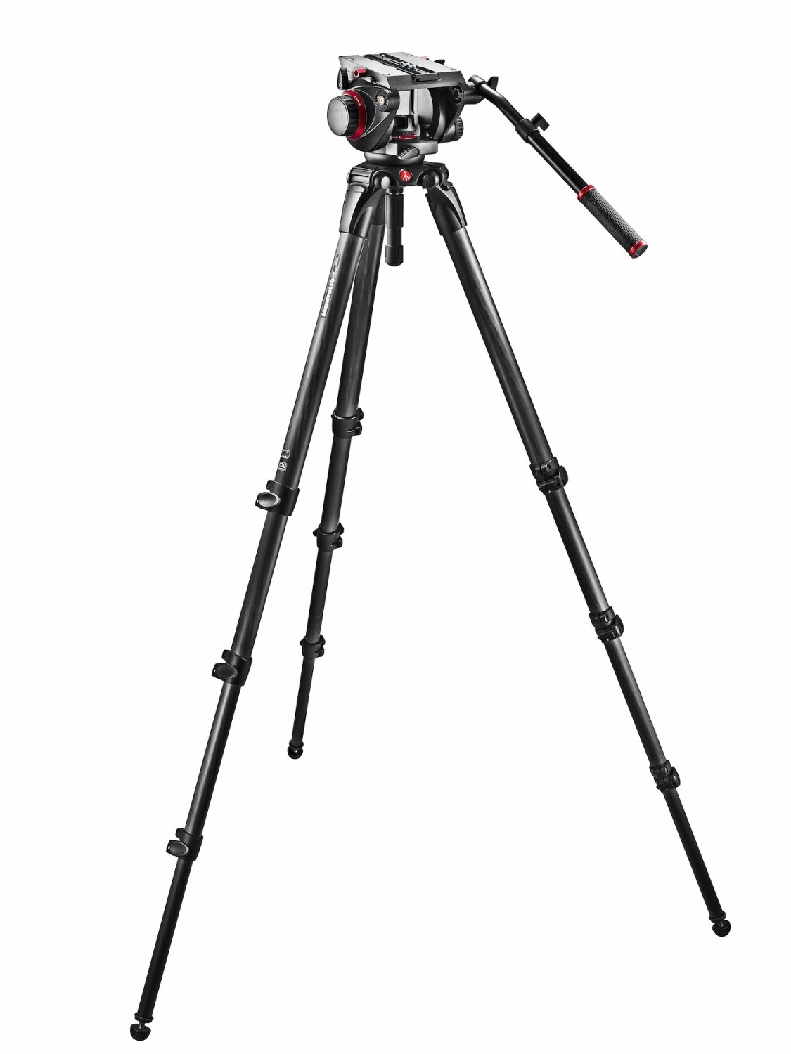 509HD2C536K-1.jpg Manfrotto 509 fluid video head & 536 CF single leg - Imagen 1