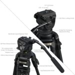 SmallRig FSD18 FreeSpeed Heavy-Duty Carbon Fiber Tripod 5578 - Imagen 7