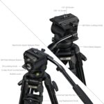 SmallRig FSD16 FreeSpeed Heavy-Duty Aluminum Alloy Tripod 5579 - Imagen 3