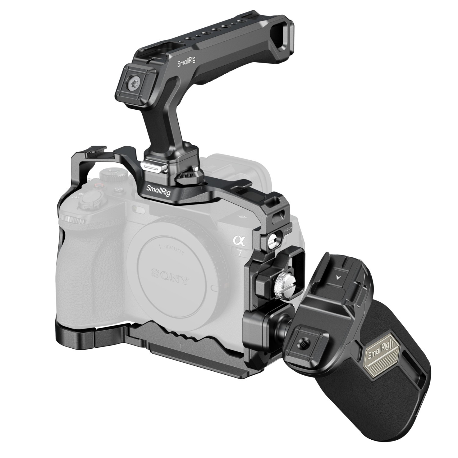 5599-1.jpg SmallRig "HawkLock" Cage Kit for Sony Alpha 7R V / 7 IV / 7S III / 7 V (Advanced Edition) 5599 - Imagen 1