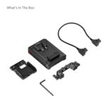 SmallRig Intelligent Power Management V-Mount Battery Adapter Plate with 15mm Dual Rod Clamp 5881 - Imagen 7