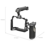 SmallRig Advanced "HawkLock" Cage Kit for Sony Alpha 7 V / 7R V / 7 IV 6028 - Imagen 2