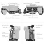 SmallRig Advanced "HawkLock" Cage Kit for Sony Alpha 7 V / 7R V / 7 IV 6028 - Imagen 8