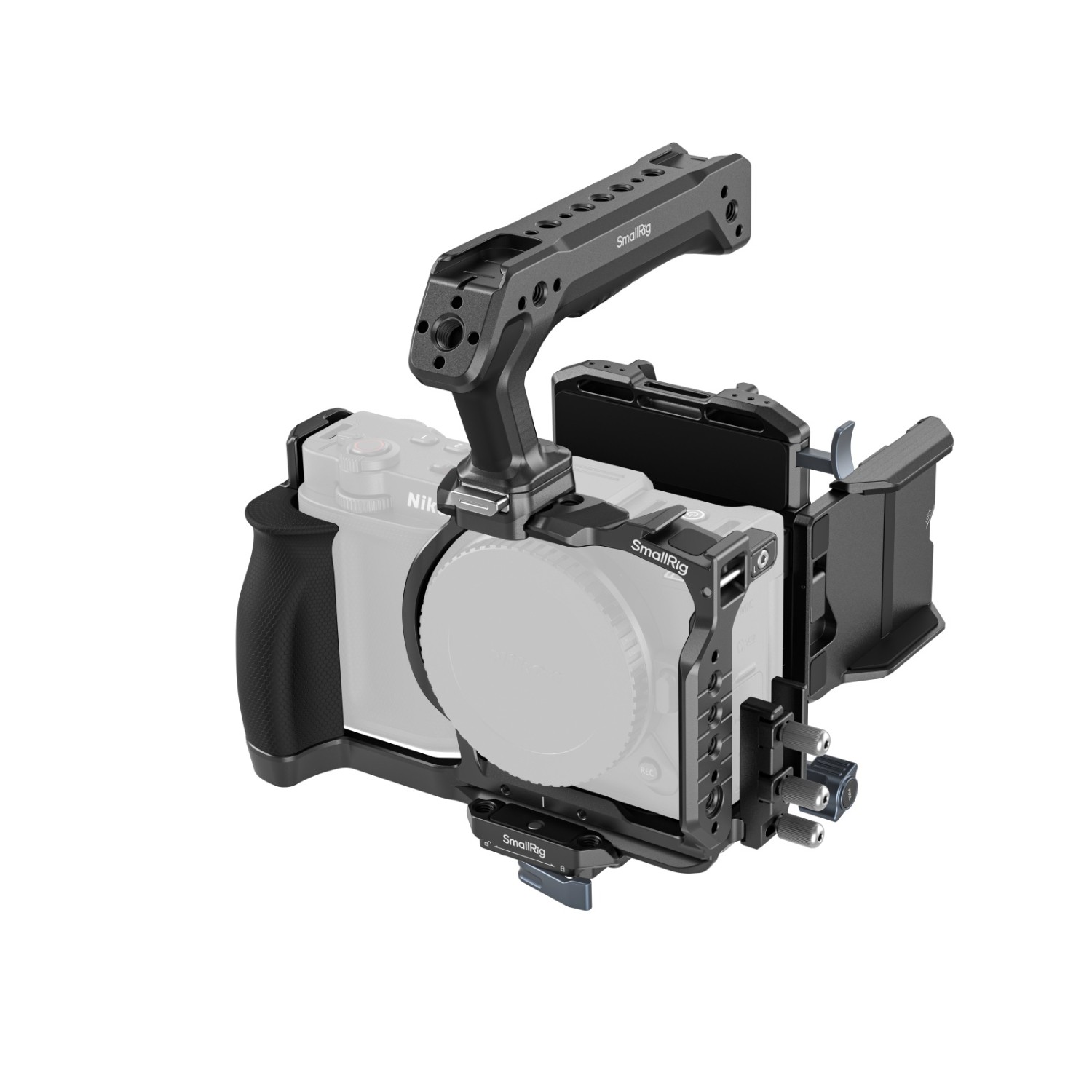 6113-1jpg.jpg SmallRig "HawkLock" Quick Release Cage Kit for Nikon ZR 6113 - Imagen 1