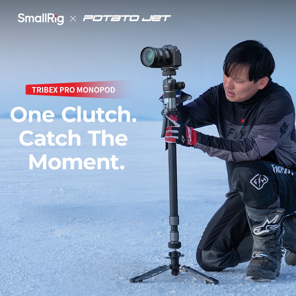 6283-1.jpg SmallRig × Potato Jet TRIBEX PRO Monopod (Standard Version) 6283 - Imagen 1