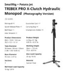 SmallRig × Potato Jet TRIBEX PRO Monopod (Standard Version) 6283 - Imagen 6