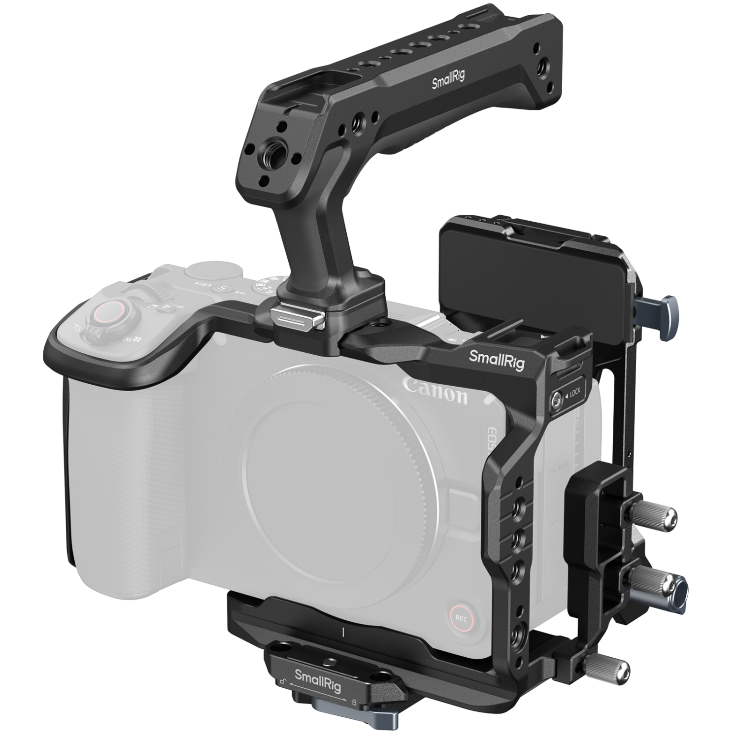 6381-1.png SmallRig "HawkLock" Quick Release Cage Kit for Canon EOS R6 V 6381 - Imagen 1