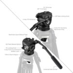 SmallRig Heavy-Duty Video Head 6554 - Imagen 4
