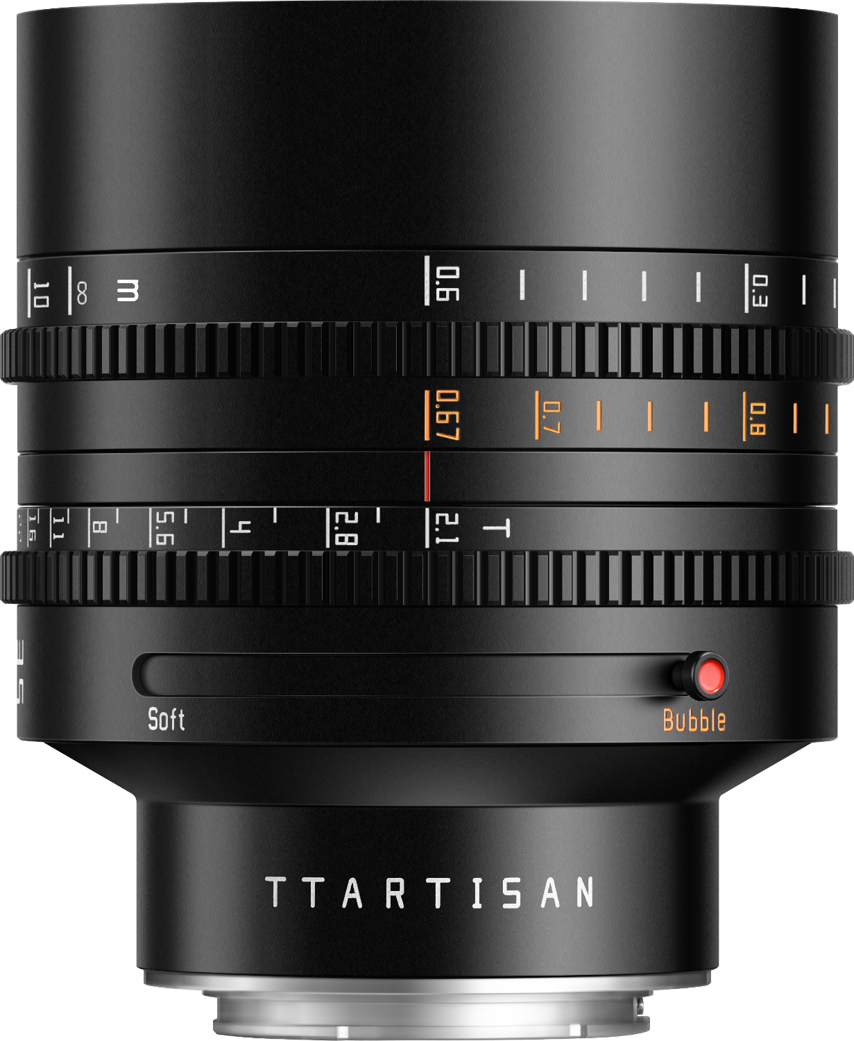 85t21-e.png TTArtisan Cine 85mm T2.1 Sony E mount Black - Imagen 1