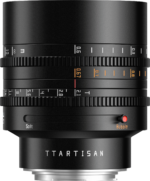 TTArtisan Cine 85mm T2.1 Canon RF mount Black
