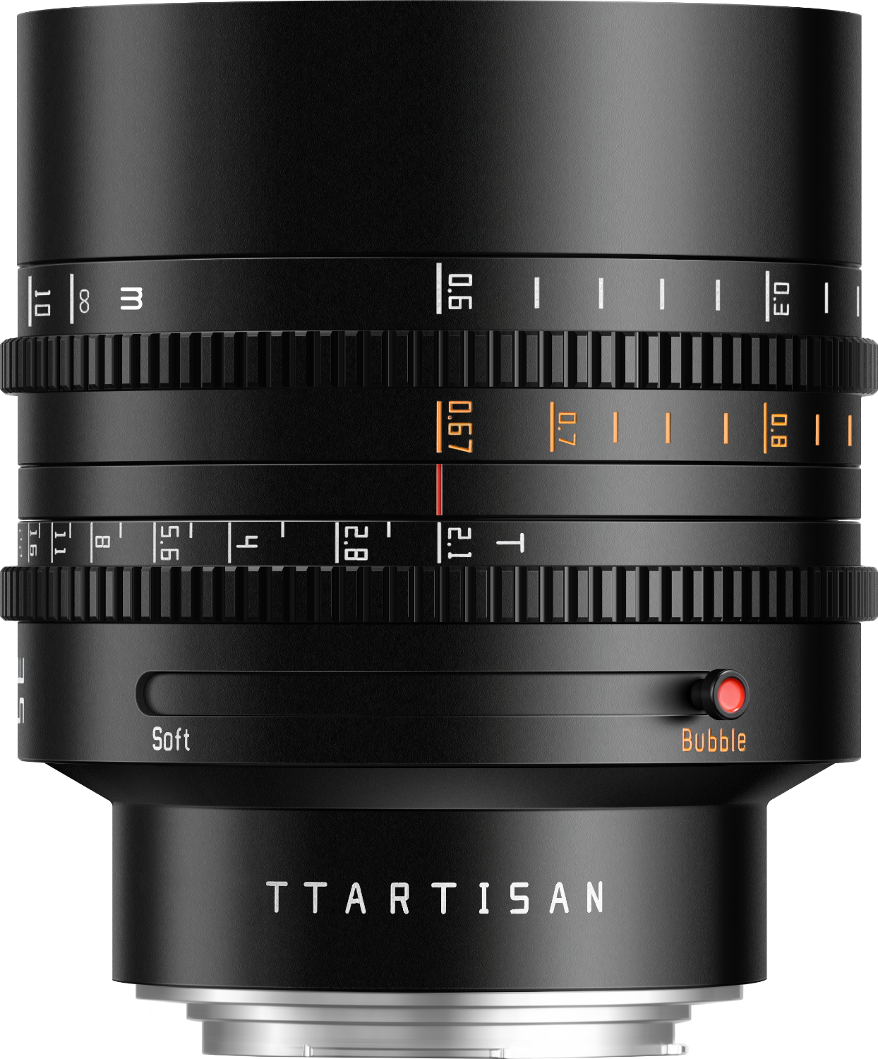85t21-rf.png TTArtisan Cine 85mm T2.1 Canon RF mount Black - Imagen 1