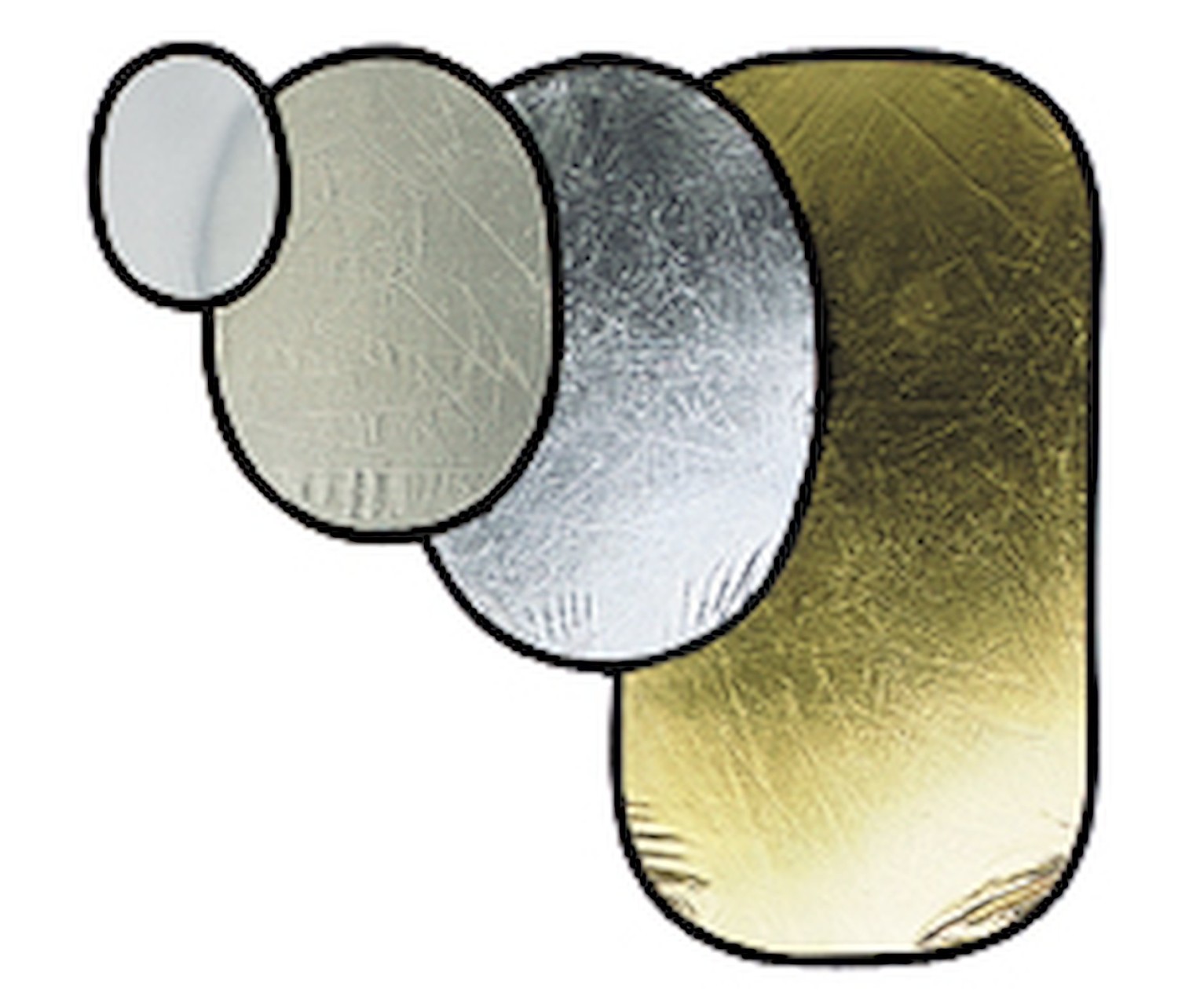 I4834-1.jpg Avenger SILVER/GOLD 120CM OVAL REFLEC - Imagen 1