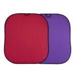 Manfrotto Plain Collapsible 1.8 x 2.15m Red/Purple