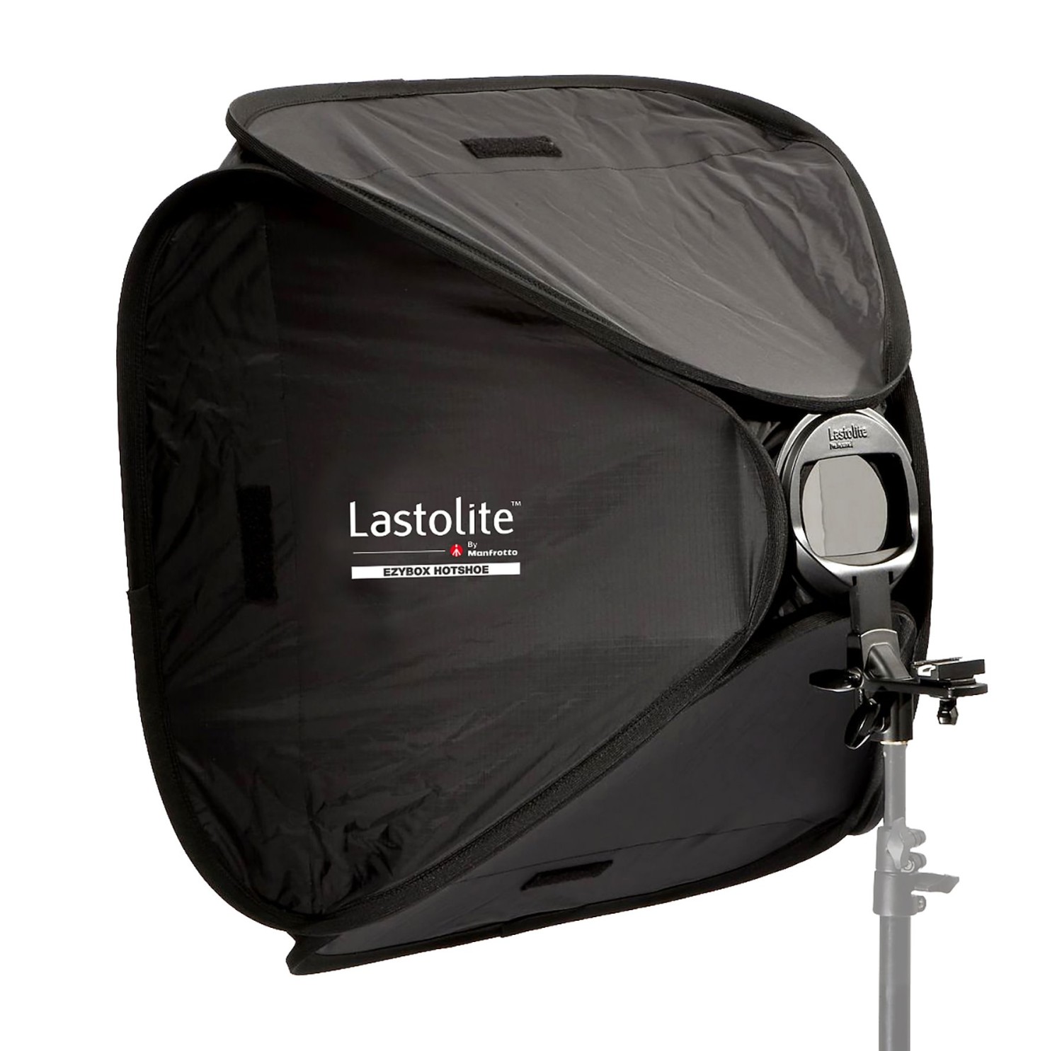 LL20LS2480-1.jpg Lastolite Ezybox Hotshoe 76 x 76cm + Bracket - Imagen 1