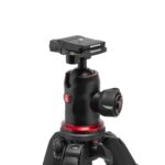 Manfrotto MK190X3-Q6T – trípode de aluminio 190X AS con rótula 496 - Imagen 5