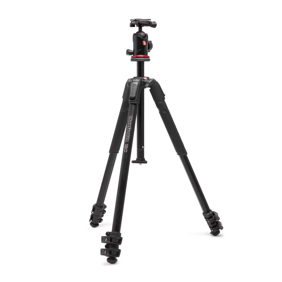MK190X3-Q6T-5.jpg Manfrotto MK190X3-Q6T – trípode de aluminio 190X AS con rótula 496 - Imagen 1