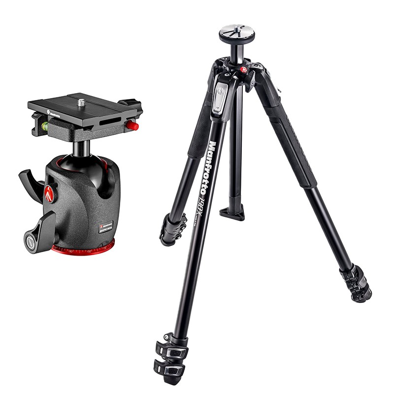 MT190X3-BDL-1.jpg Manfrotto MT190X3-BDL – trípode 190X de aluminio con rótula XPRO Q6 - Imagen 1