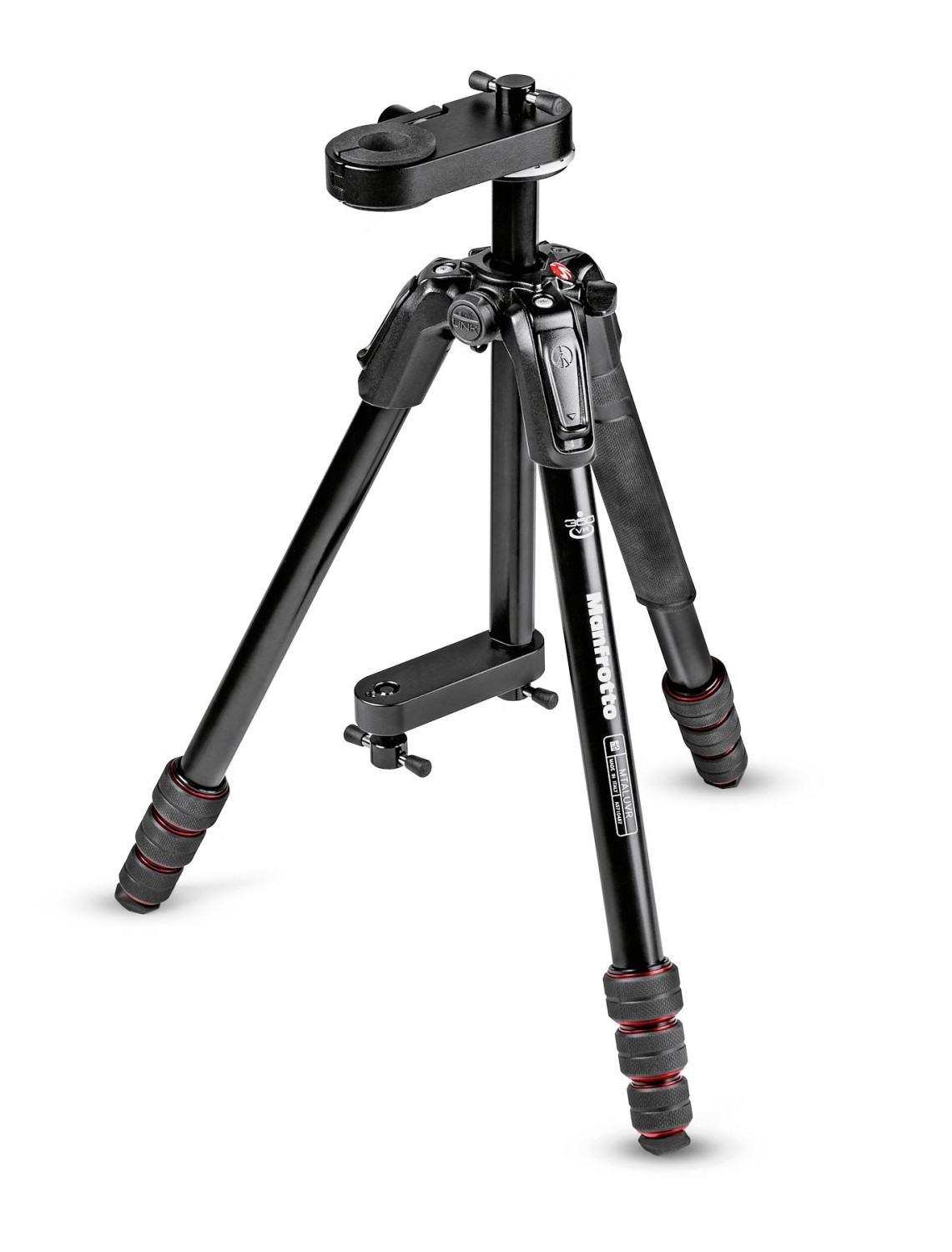 MTALUVR-4.jpg Manfrotto MTALUVR – trípode de aluminio de 4 secciones para 360° y VR - Imagen 1