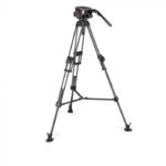 Manfrotto 509 Video Head with 645 Fast Twin Carbon Tripod
