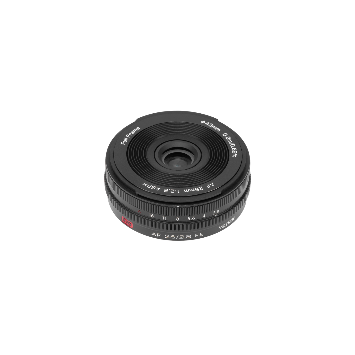 af-26-2-8-fe-1.png Viltrox AF 26mm F2.8 EVO for Sony FE - Imagen 1