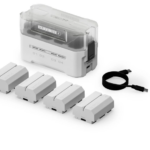 Tilta NP-FZ100 Charging Station Battery Kit (4 Batteries) - Off White