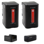 Kinefinity GripBAT 4S x2 + PD Hybrid Dual Charger Pack x1