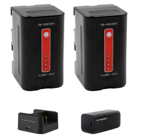 capture-1303.png Kinefinity GripBAT 4S x2 + PD Hybrid Dual Charger Pack x1 - Imagen 1