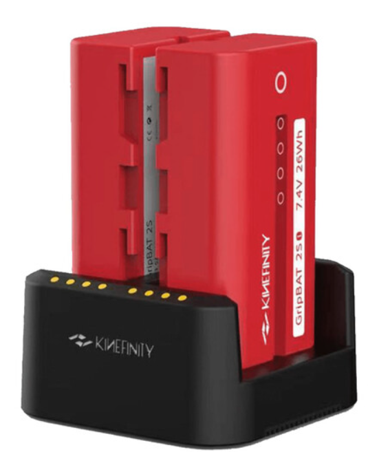 capture-1341.png Kinefinity GripBAT 2Si x2 + PD Hybrid Dual Charger Pack x1 - Imagen 1