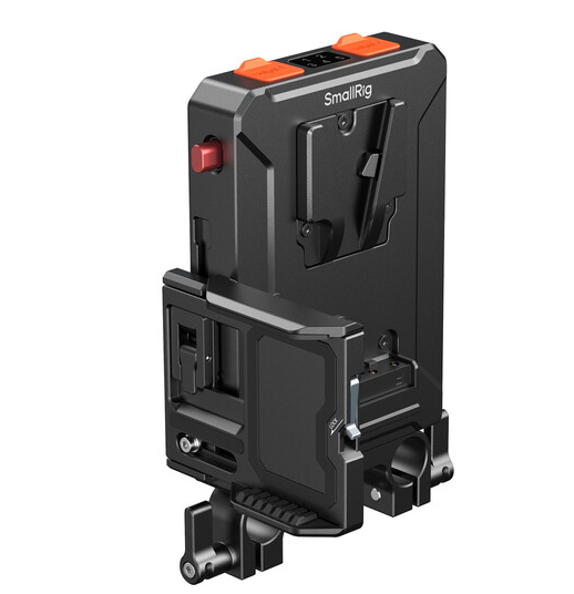 capture-73.png SmallRig Intelligent Power Management V-Mount Battery Adapter Plate with 15mm Dual Rod Clamp 5881 - Imagen 1