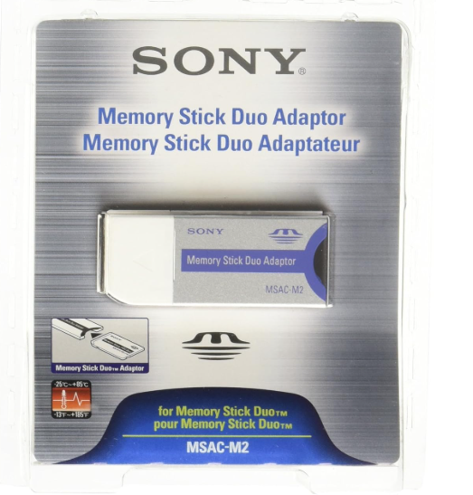 capture-918.png Sony MEMORY STICK PRO DUO ADAPTOR - Imagen 1