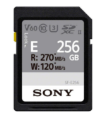 Sony UHS-II Entry series CL10_U3 R270/W120 V6