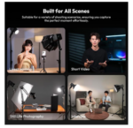 Ulanzi ML100Bi 100W Portable LED Video Light(With EU Adapter) - Imagen 2