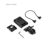 SmallRig Intelligent Power Management V-Mount Battery Adapter Plate Compatible with Arca-Swiss Quick - Imagen 2