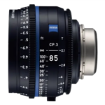 ZEISS CP.3 85/T2.1 E meter lens