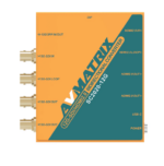 AVMatrix 12G-SDI/ HDMI 2.0 Bidirectional Converter With SFP Module RX - Imagen 2