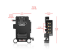SHAPE Multi D-Tap V-Mount Plate 15mm LWS Rod Mount - Imagen 5