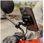 Peak Design Motorcycle Mount - Mirror Mount - Charging - Black - Imagen 4