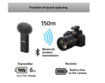 Sony Wireless microphone with transmitter - Imagen 6