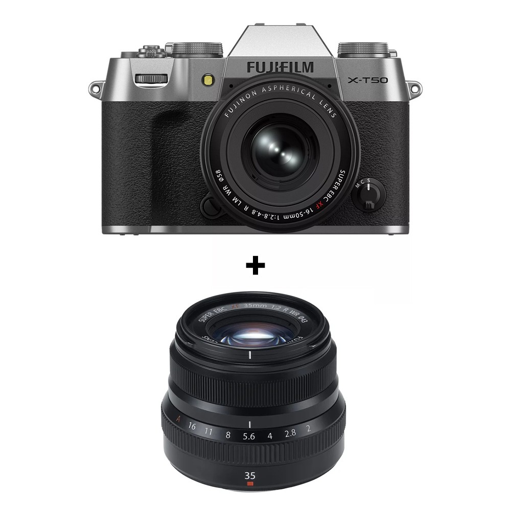 fuji-set-3.jpg Fujifilm X-T50 + XF16-50mm Silver+ XF35mm F2 - Imagen 1