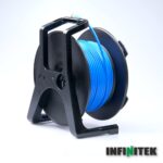 Infinitek 6G/3G/HD-SDI cable on reel with cable holder 50m (BLUE) - Imagen 5