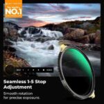 Filtro ND2–ND32 variable K&F Concept Nano-Xcel PRO de 67 mm (KF01.1996V3) - Imagen 2