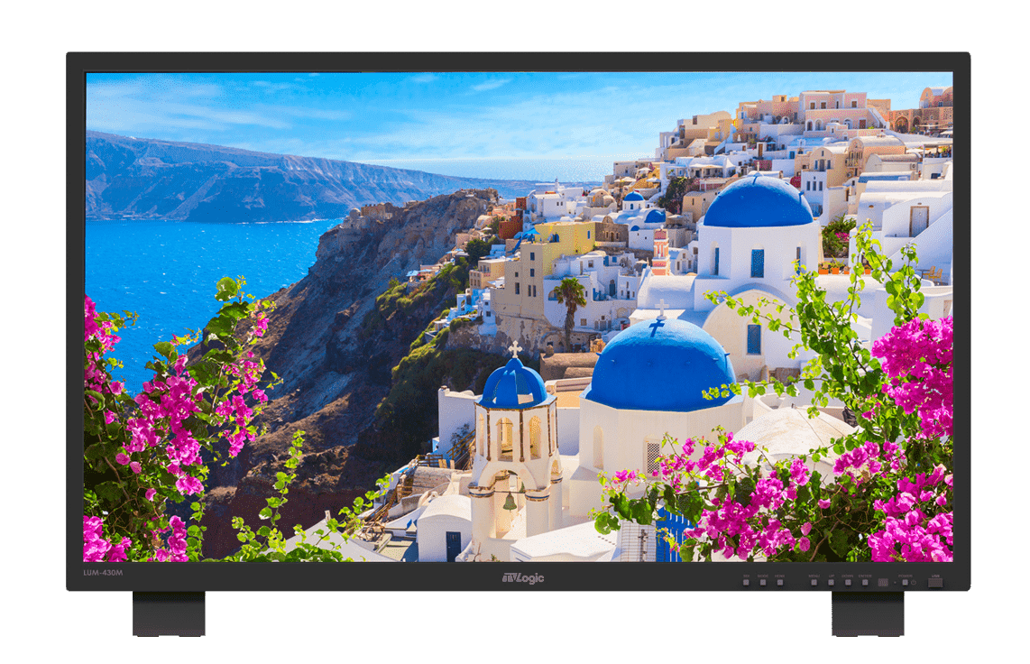 lum-430m3-front.png TVLogic LUM-430M3 - Imagen 1