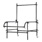 Manfrotto 220PSLB estructura de mesa de fotografía sin cubierta, negra