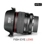 MEIKE 8mm F3.5 APS-C Ultra Wide Angle Fisheye Lens Manual Focus for F Mount - Imagen 2