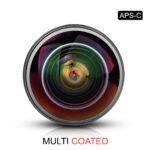 MEIKE 8mm F3.5 APS-C Ultra Wide Angle Fisheye Lens Manual Focus for F Mount - Imagen 3